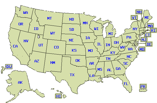 U. S. Map